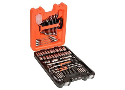 Bahco S87+7 1/4 & 1/2in Drive Socket & Spanner Set, 94 Piece Bahco - RockBottom Northampton