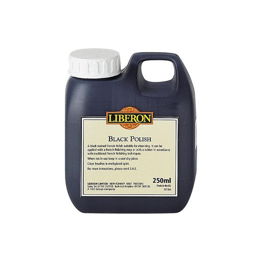 Liberon Black Polish 250ml Liberon - RockBottom Northampton