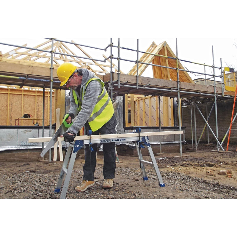 Draper Venom First Fix Double Ground Handsaw, 550mm, 7tpi/8ppi Draper - Town Tools 