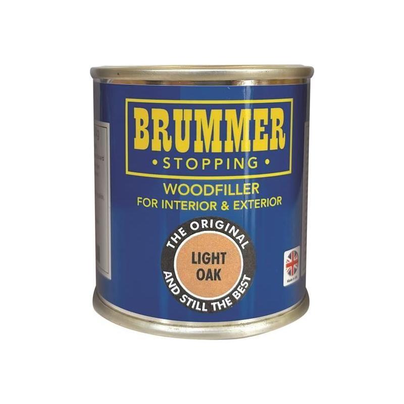 Brummer® Wood Filler Light Oak 250g Brummer® - RockBottom Northampton