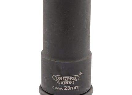 Draper Expert HI-TORQ 6 Point Deep Impact Socket, 3/4" Sq. Dr., 23mm Draper - Town Tools 
