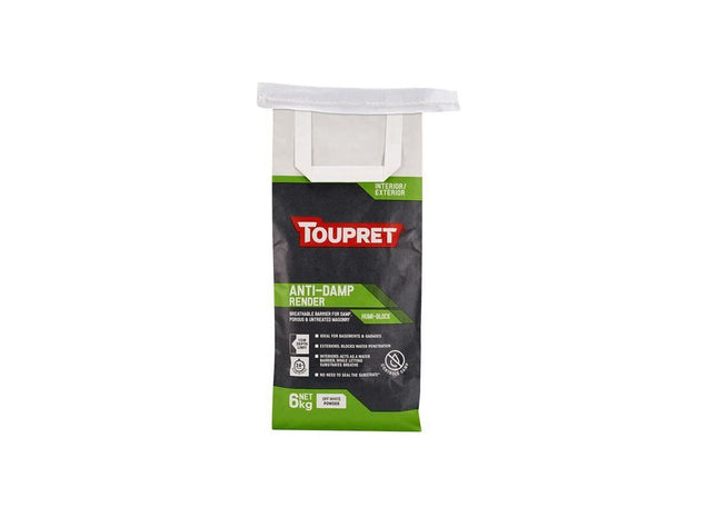 Toupret Anti-damp Render 6kg Toupret - RockBottom Northampton