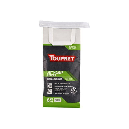 Toupret Anti-damp Render 6kg Toupret - RockBottom Northampton