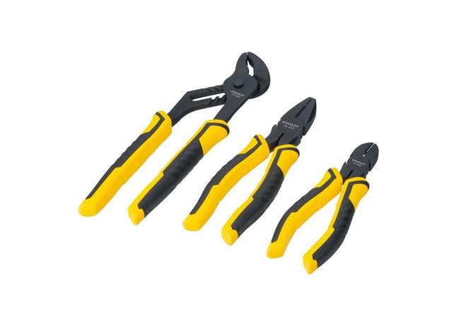Stanley® Hand Tools ControlGrip™ Pliers Set, 3 Piece STANLEY® Hand Tools - RockBottom Nothampton
