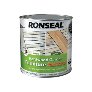 Ronseal Hardwood Garden Furniture Restorer 1 litre Ronseal - RockBottom Nothampton