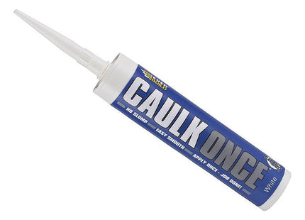 Everbuild Sika Caulk Once White 380ml Everbuild Sika - RockBottom Northamptin