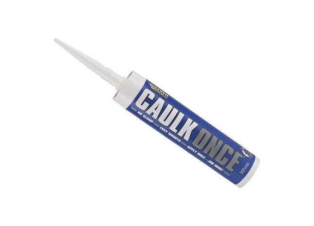 Everbuild Sika Caulk Once White 380ml Everbuild Sika - RockBottom Northamptin