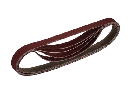 Draper Cloth Sanding Belt, 13 x 457mm, Assorted Grit (Pack of 5) 08693 Draper - Town Tools 