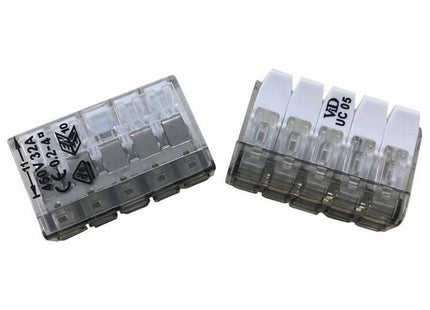 Dencon 5 Pole Compact Lever Connector 32A Dencon - RockBottom Northampton