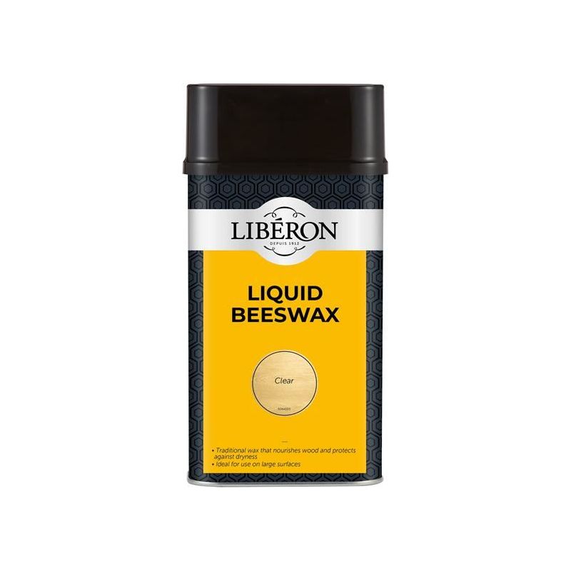 Liberon Liquid Beeswax Clear 1 litre Liberon - RockBottom Northampton