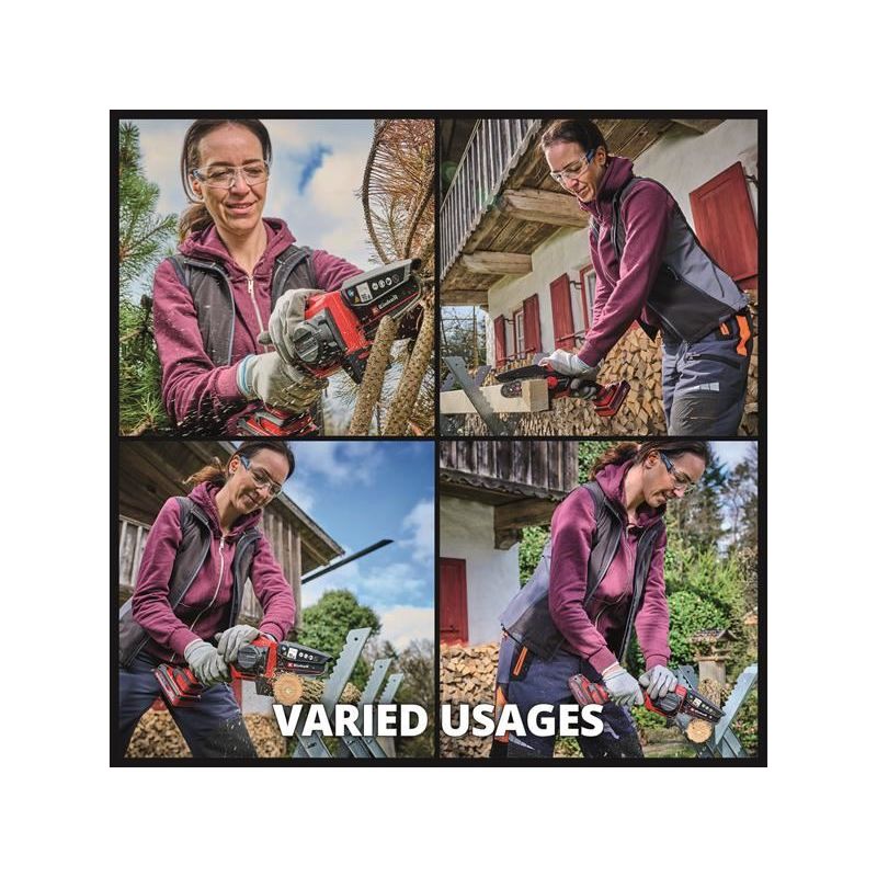 Einhell GE-PS 18/15 Li BL-Solo Power X-Change Pruning Chain Saw 18V Bare Unit Einhell - RockBottom Northamptin