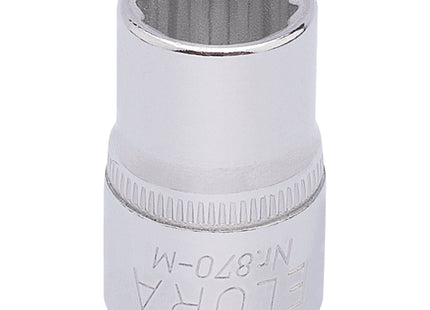 Draper Elora Bi-Hexagon Socket, 3/8" Sq. Dr., 11mm 25870 Draper - Town Tools 