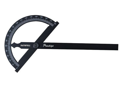 Faithfull Prestige Angle Gauge Black Aluminium 150 x 270mm Faithfull - RockBottom Northampton