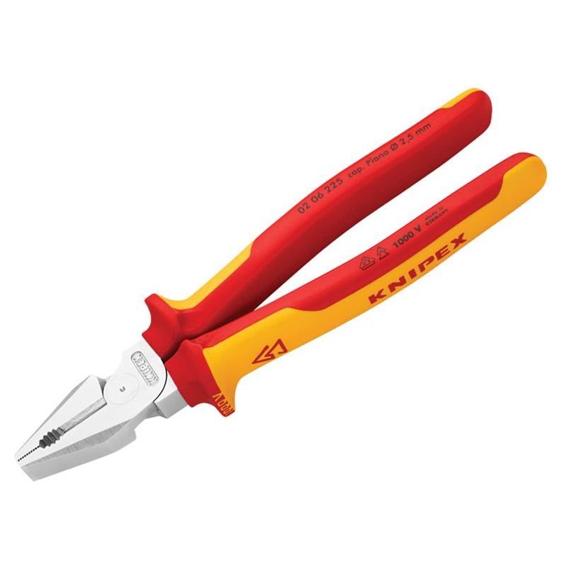 Knipex VDE High Leverage Combination Pliers 225mm Knipex - RockBottom Northampton