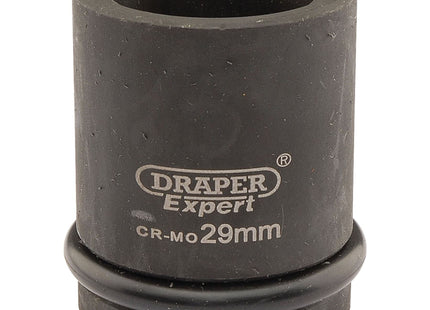 Draper Expert HI-TORQ 6 Point Impact Socket, 3/4" Sq. Dr., 29mm Draper - Town Tools 