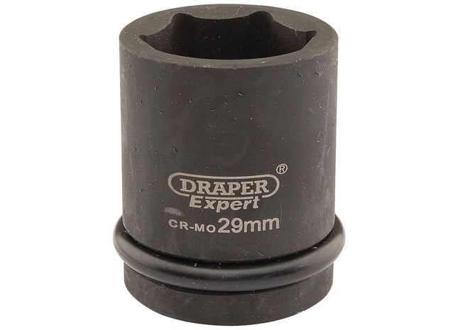 Draper Expert HI-TORQ 6 Point Impact Socket, 3/4" Sq. Dr., 29mm Draper - Town Tools 