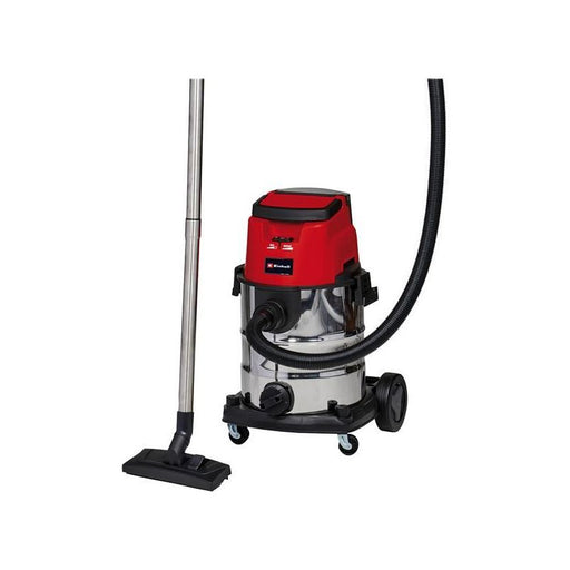 Einhell TE-VC 36/25 Li S-Solo Wet/Dry Vacuum Cleaner 36V (2 x 18V) Bare Unit Einhell - RockBottom Northamptin