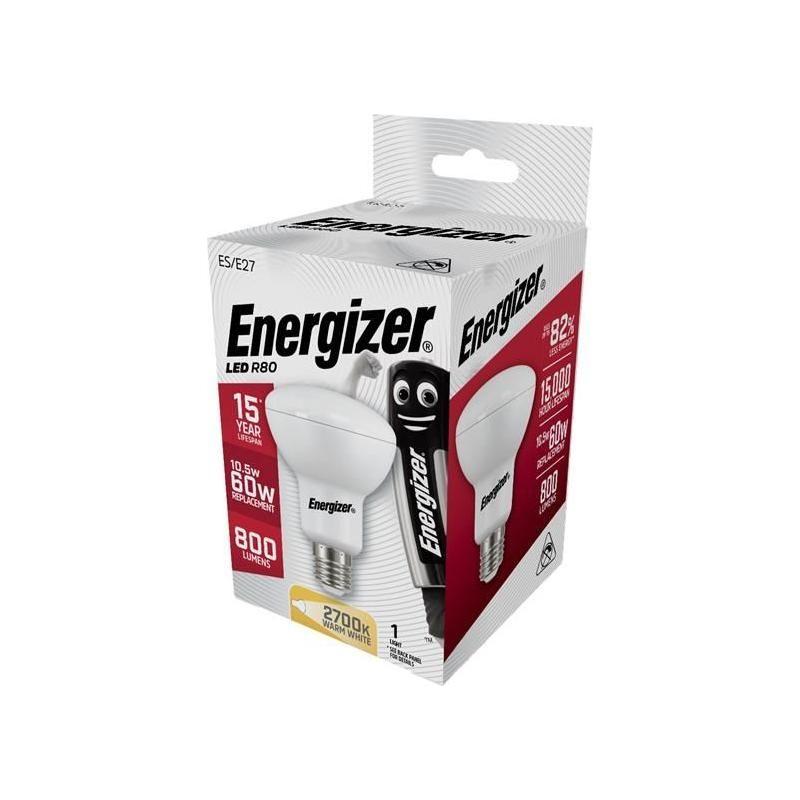 Energizer® LED ES (E27) HIGHTECH Reflector R80 Bulb, Warm White 800 lm 12W Energizer® - RockBottom Northamptin