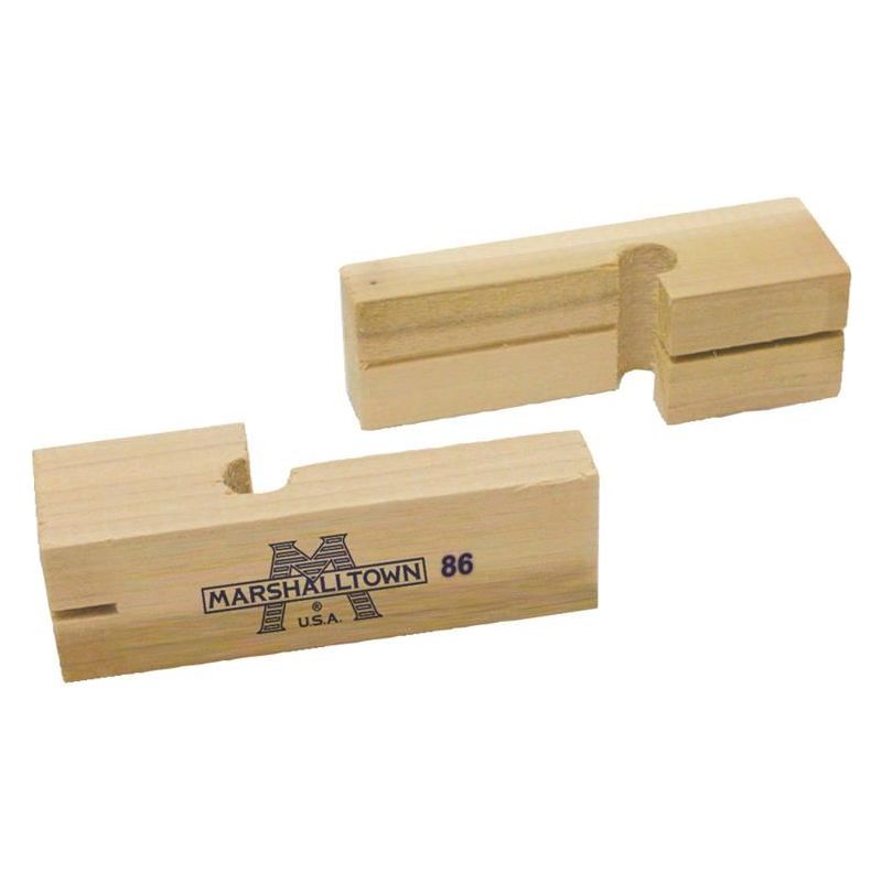 Marshalltown 86 Hardwood Line Blocks (Pack 2) Marshalltown - RockBottom Northampton