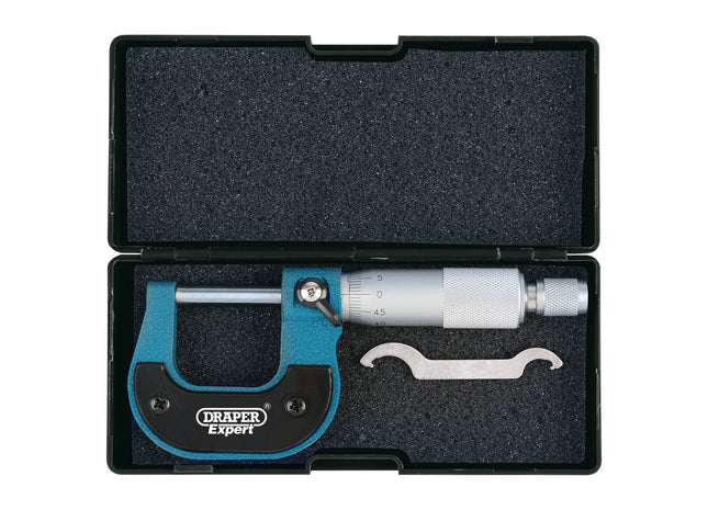 Draper Metric External Micrometer, 0 - 25mm 46603 Draper - Town Tools 