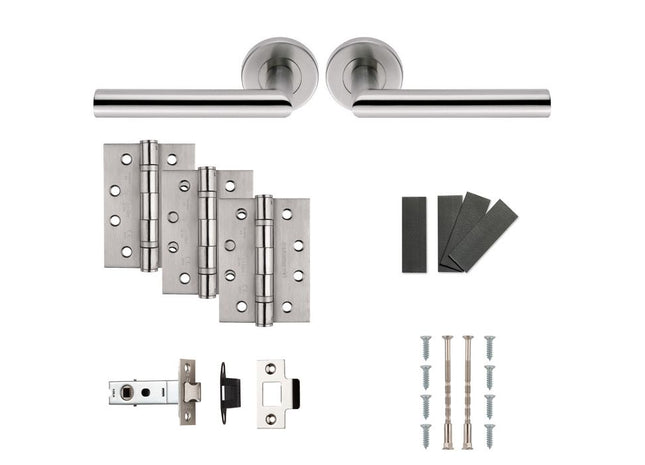 Satin Stainless Steel  FDP Door Pack
