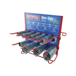 Faithfull Hoseclip Display C/W Stock 100Pc Faithfull - RockBottom Northampton