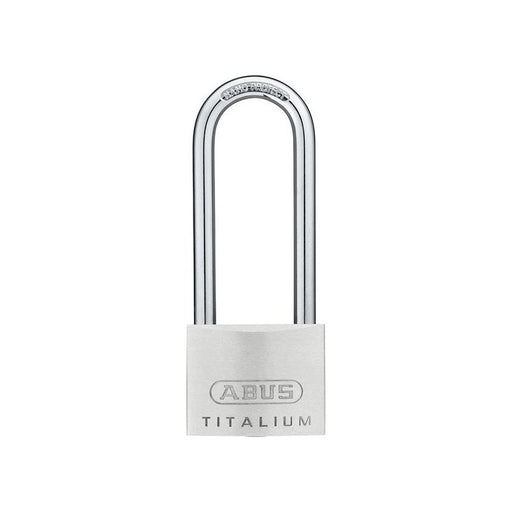 Abus Mechanical 64TI/50mm TITALIUM™ Padlock 80mm Long Shackle ABUS Mechanical - RockBottom Northampton 