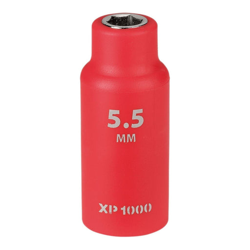 Draper XP1000 VDE Socket, 1/4" Sq. Dr., 5.5mm Draper - Town Tools