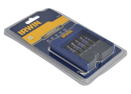 Irwin® Phillips/Pozi/TORX Impact Screwdriver Pocket Bit Set, 5 Piece IRWIN® - RockBottom Northampton