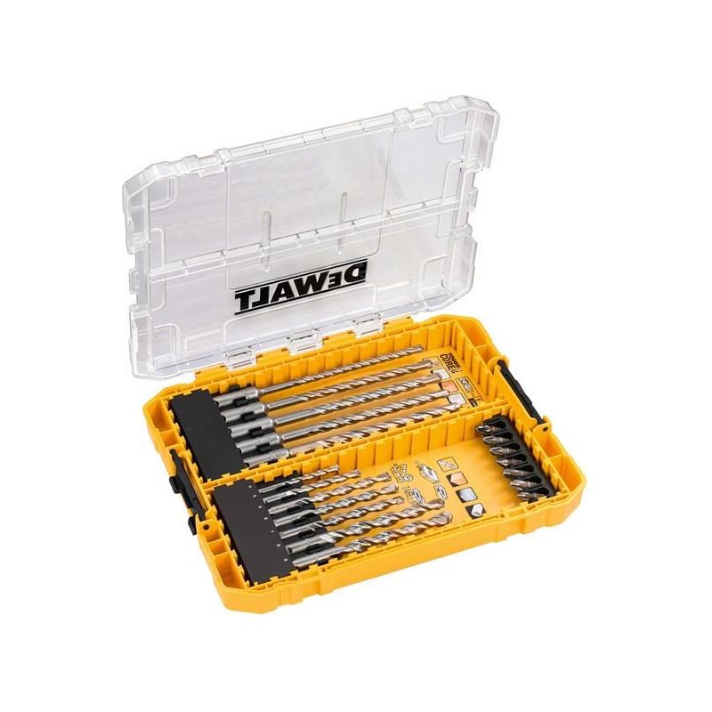 Dewalt Power Tools DT70754 Mixed Drill & Bit Set, 19 Piece DeWALT Power Tools - RockBottom Northampton