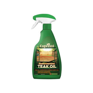 Cuprinol Naturally Enhancing Teak Oil Clear Spray 500ml Cuprinol - RockBottom Northampton