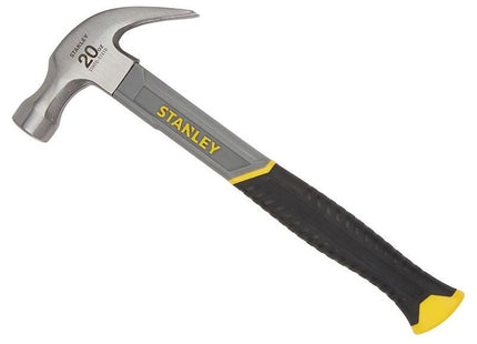 Stanley® Hand Tools Curved Claw Hammer Fibreglass Shaft 570g (20oz) STANLEY® Hand Tools - RockBottom Nothampton