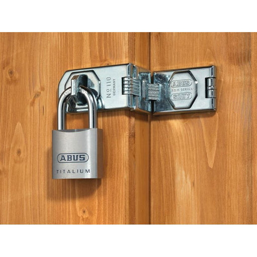 Abus Mechanical 80TI/40mm TITALIUM™ Padlock 40mm Long Shackle Keyed Alike KA8012 ABUS Mechanical - RockBottom Northampton 
