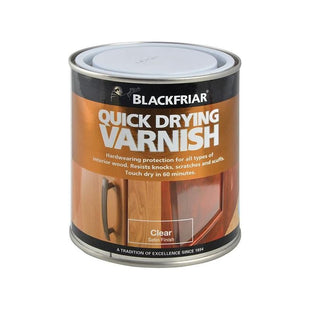 Blackfriar Quick Drying Duratough Interior Varnish Clear Satin 250ml Blackfriar - RockBottom Northampton