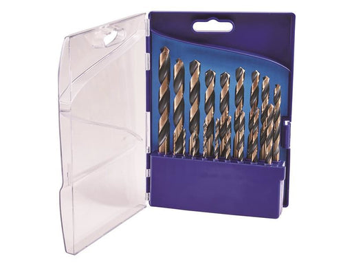 Faithfull Professional HSS Jobber Drill Bit Set, 19 Piece (1 - 10mm) Faithfull - RockBottom Northampton