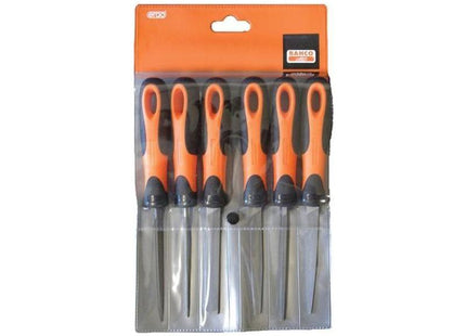 Bahco 1-476 ERGO™ File Set 6 Piece 100mm (4in) Bahco - RockBottom Northampton