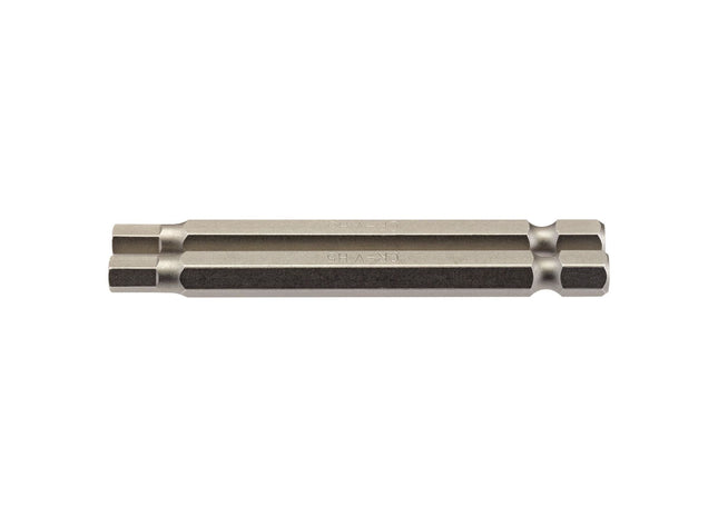Draper Hexagonal Insert Bit, 5mm, 1/4" Hex, 75mm Long (Pack of 2) 64322 Draper - Town Tools 