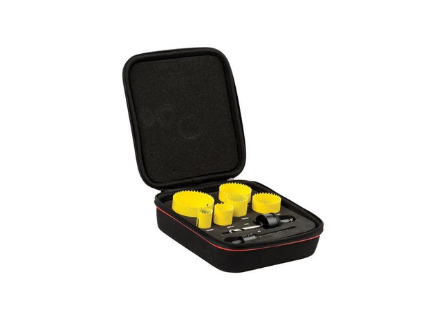 Starrett KFC06023 Fast Cut Bi-Metal General Purpose Holesaw Kit, 8 Piece Starrett - RockBottom Nothampton