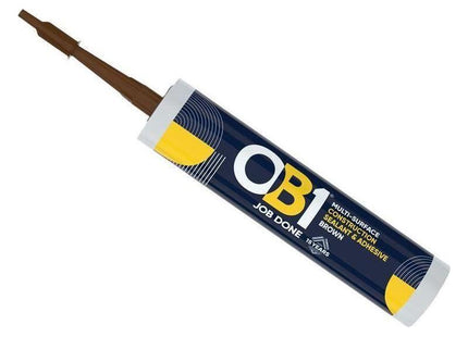 Ob1® Hybrid Sealant & Adhesive Brown 290ml OB1® - RockBottom Nothampton