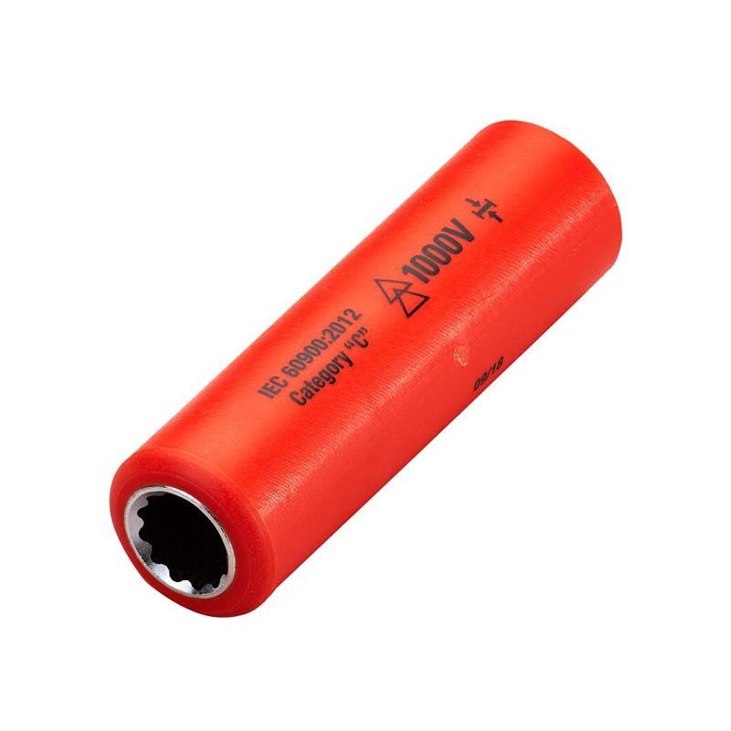Itl Insulated Insulated 1/2in Drive Deep Socket 10mm ITL Insulated - RockBottom Northampton