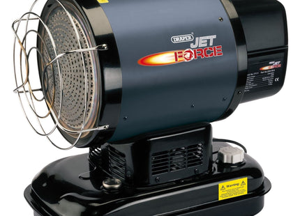 Draper Jet Force Infrared Diesel and Kerosene Space Heater, 60,000 BTU/17 kW Draper - Town Tools 