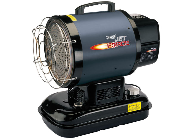Draper Jet Force Infrared Diesel and Kerosene Space Heater, 60,000 BTU/17 kW Draper - Town Tools 