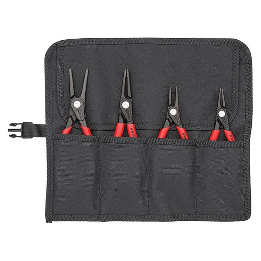 Knipex Precision Circlip Pliers Set in Roll, 4 Piece Knipex - RockBottom Northampton
