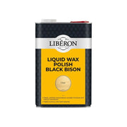 Liberon Liquid Wax Polish Black Bison Clear 5 litre Liberon - RockBottom Northampton