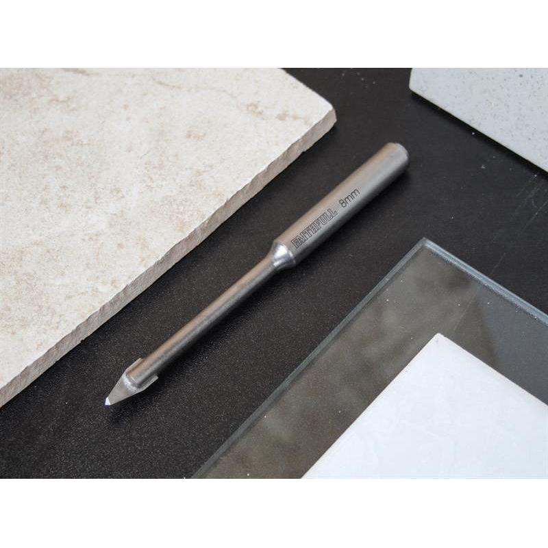 Faithfull Carbide Hard Tile & Glass Drill Bit 8mm Faithfull - RockBottom Northampton