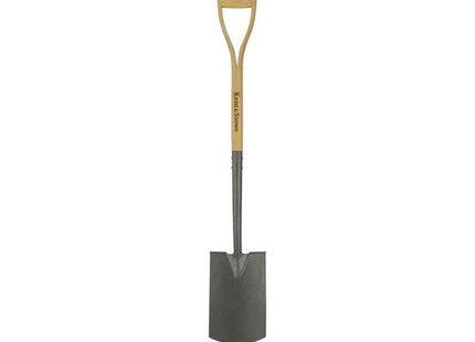 Kent & Stowe Carbon Steel Digging Spade, FSC® Kent & Stowe - RockBottom Northampton