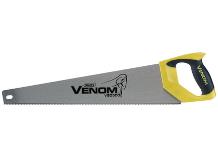 Draper Venom Second Fix Double Ground Handsaw, 500mm, 11tpi/12ppi Draper - Town Tools 