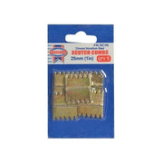 Faithfull Scutch Combs 25mm (1in) Pack of 5 Faithfull - RockBottom Northampton