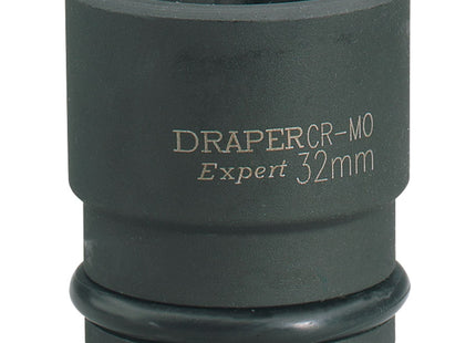 Draper HI-TORQ 6 Point Impact Socket, 3/4" Sq. Dr., 32mm 28743 Draper - Town Tools 