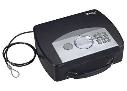 Master Lock Portable Digital Safe with Cable Master Lock - RockBottom Northampton